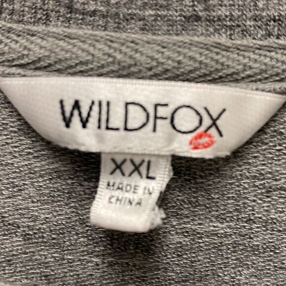 Wildfox "Pour Favor" Pullover Top XXL - Picture 2 of 5